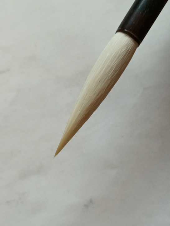 80年代老毛笔三号玉兰蕊口径0.8出锋4....