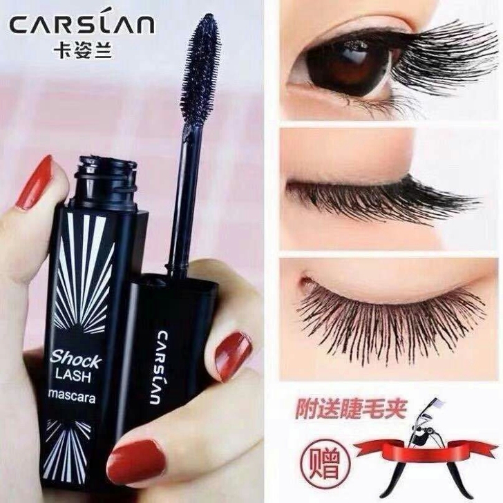 卡姿兰大眼睛睫毛膏防水防汗纤长卷翘加长加密...