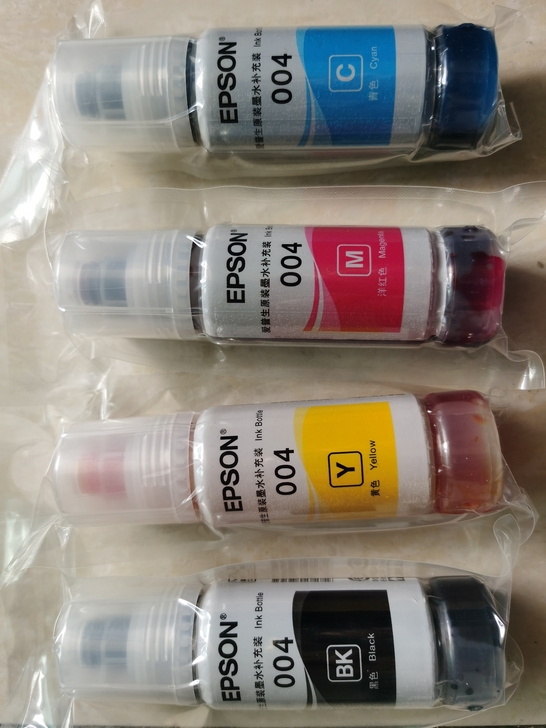 爱普生004原装墨水，适用爱普生L3118...