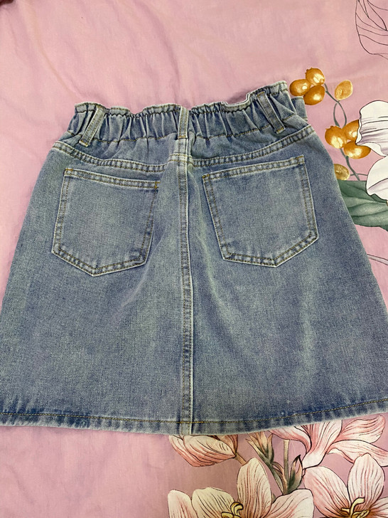 牛仔包臀A字裙 尺码M 全新