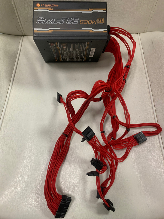 TT530W台式机电源 炫模版 全模组定制...