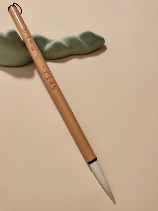 出口级湖笔！善琏湖笔原产地羊兼豪毛笔大楷，...