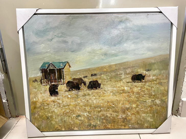本人油画作品50*60cm