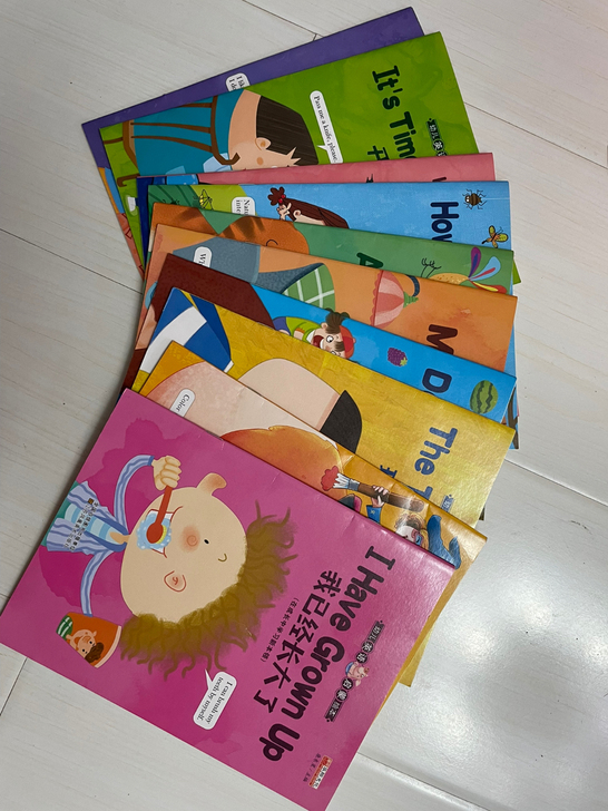 幼儿英语启蒙绘本1-10，九成新，吉林市同...