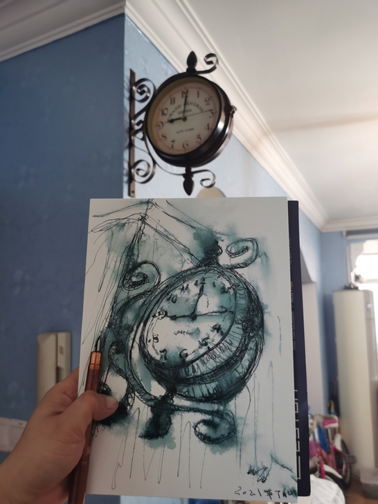 钢笔速写