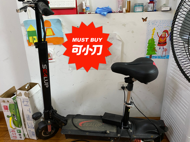 电动滑板车入手价1500，现需要换大电动车...