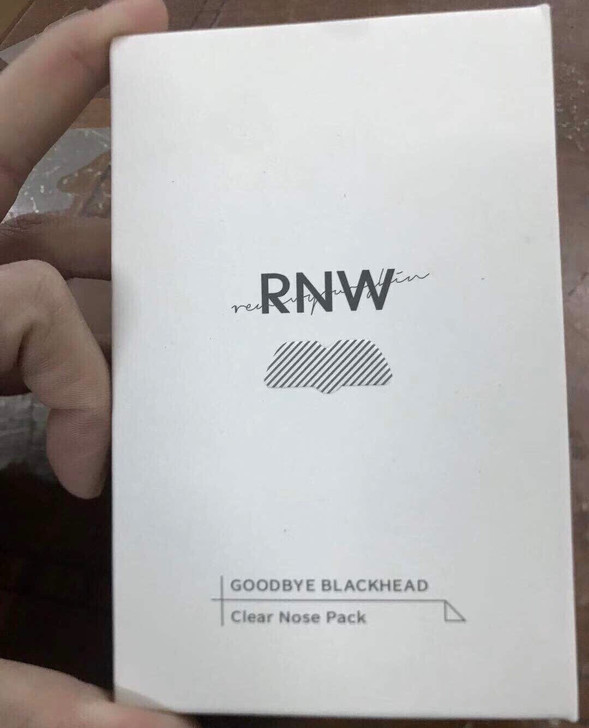 RNW鼻贴韩国全新正品去黑头粉刺螨虫收缩毛...