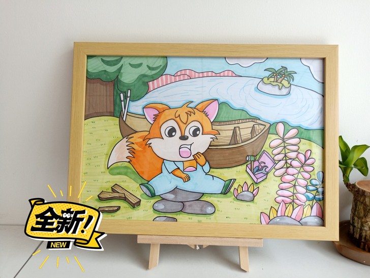 手绘作品,需要联系,自然拍摄不加p图,照片...