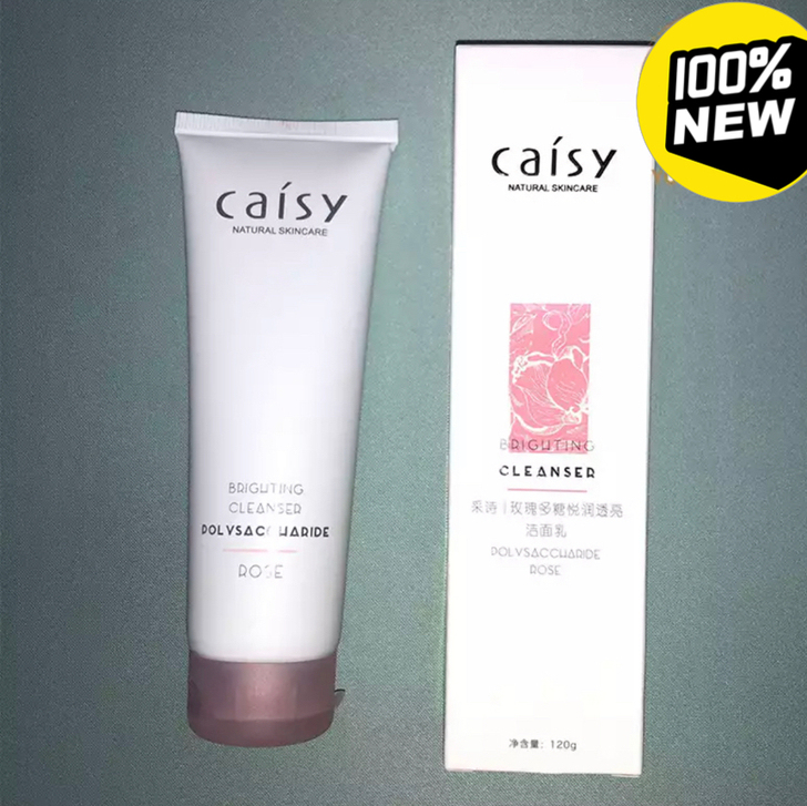 湿润疗法洁面采诗玫瑰氨基酸洗面奶盒装  突...