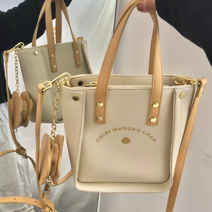 2021年新款女包樱桃小丸子合作款洛可可手...