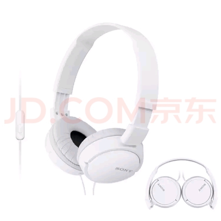索尼(SONY)MDR-ZX110AP 头...