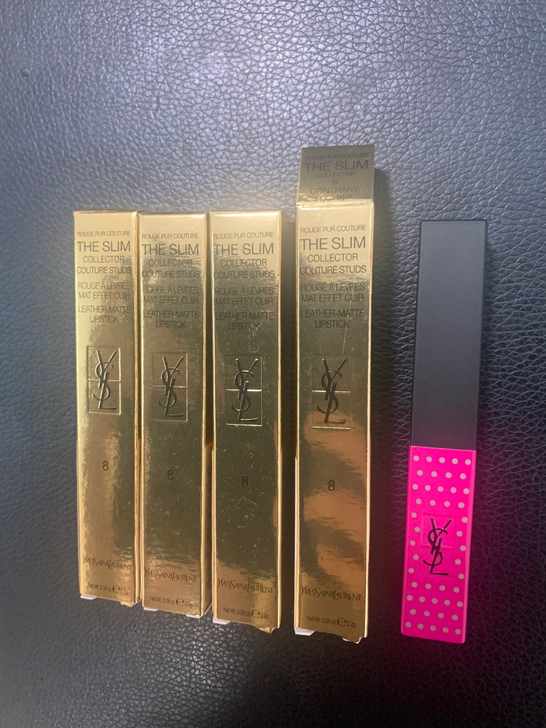 YSL圣罗兰 #08玫红色