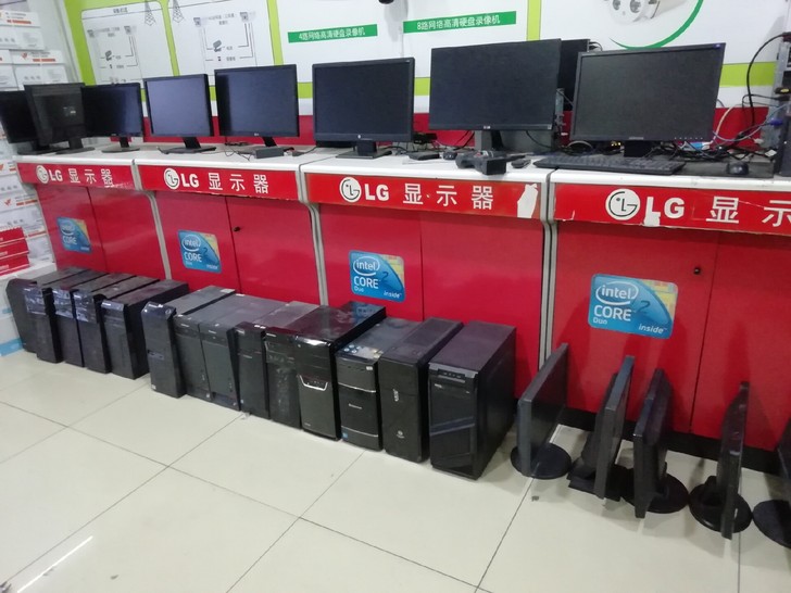 联想电脑处理，Amd双核/h61/h81主...