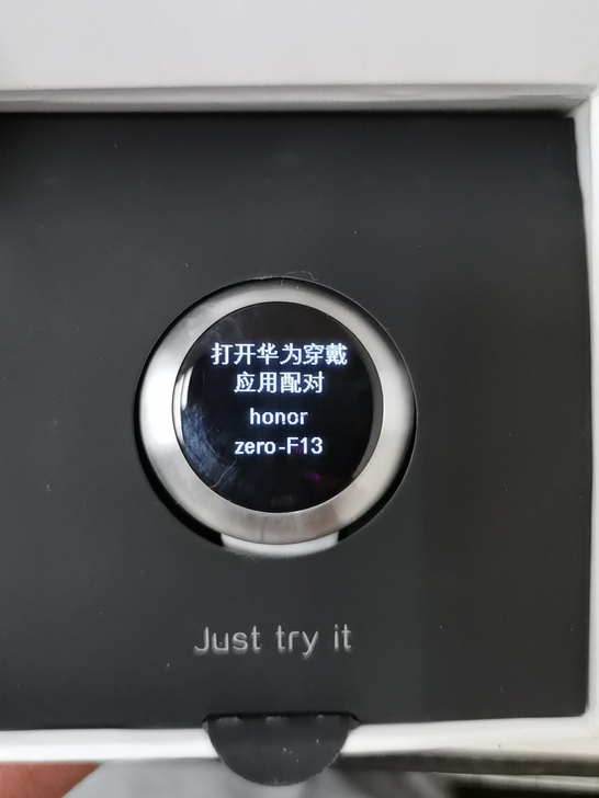 荣耀zero手环白色
