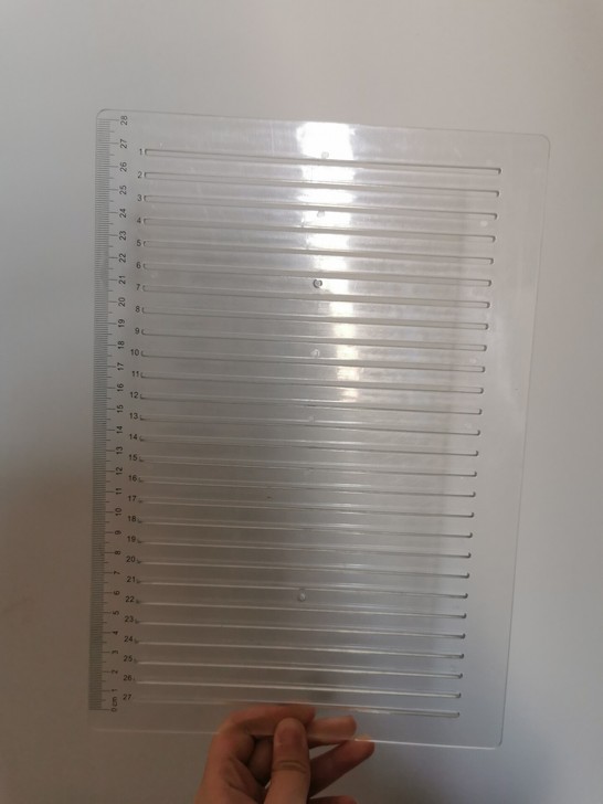 考研尺，间距1.5cm，考研答题时使用