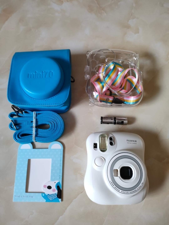拍立得mini25 纯白色