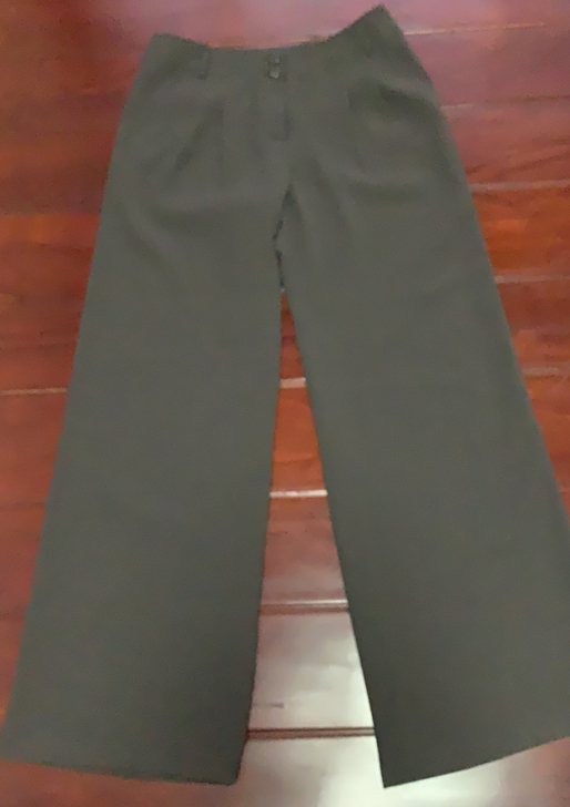 玖姿通勤正装裤子，深银灰色吧，深色百搭，腰...