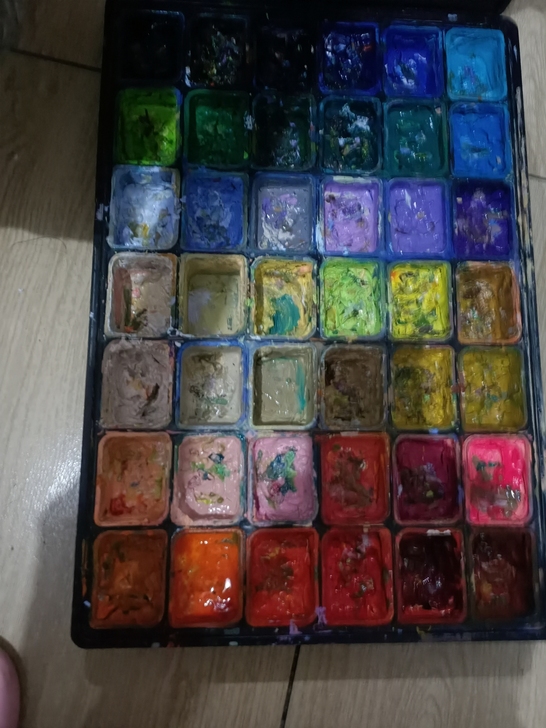 一方原颜水粉颜料