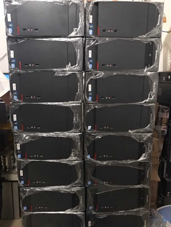 全套原装联想台式独显电脑 酷睿四核 i3 ...