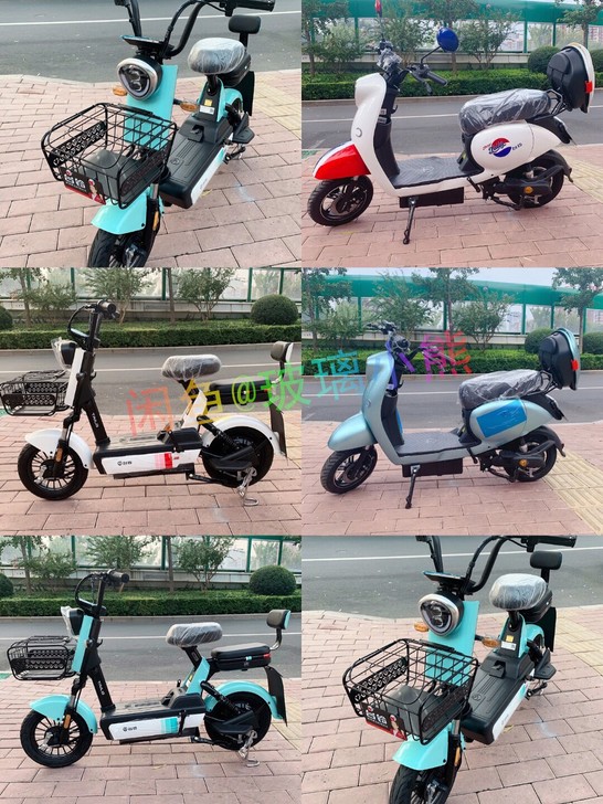 全新锂电池代步车二手台铃爱玛电动车自行车雅...