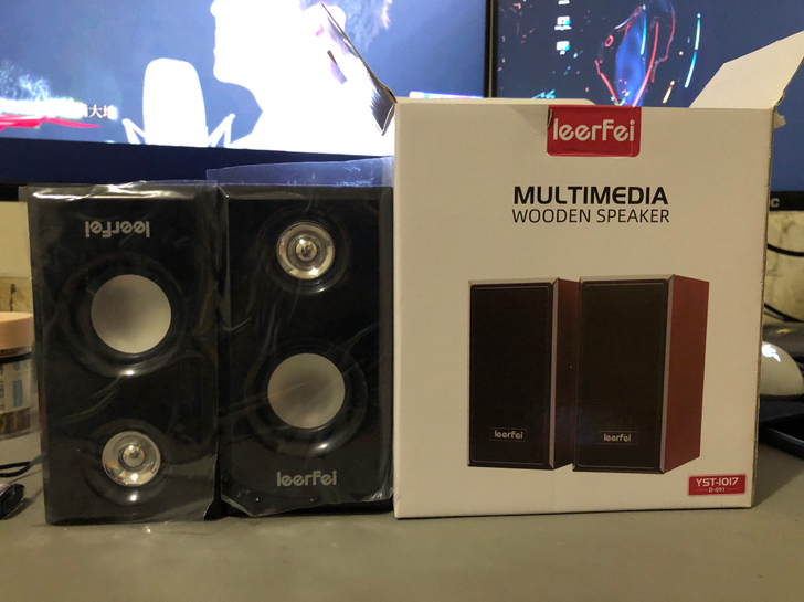 LeerFei电脑音响 实体店买电脑送的音...
