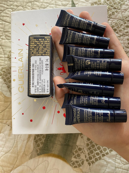 特价出6组兰花眼唇霜2ml，8个一组16m...