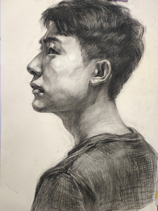 素描作品,便宜出,不退不换。感兴趣的话点#...