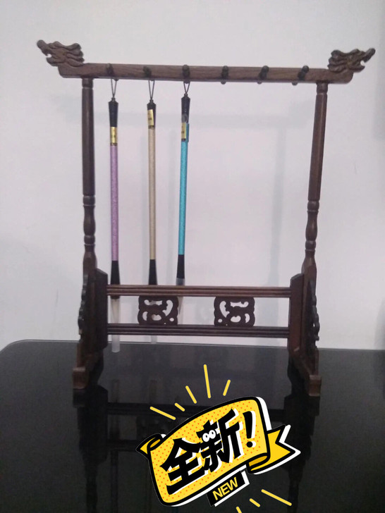 鸡翅木笔架，小号毛笔鼻挂处理处理处理！