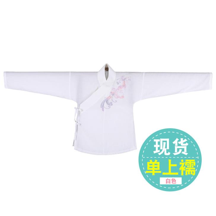 重回汉唐陇上乐 原创设计日常传统汉服女绣花...