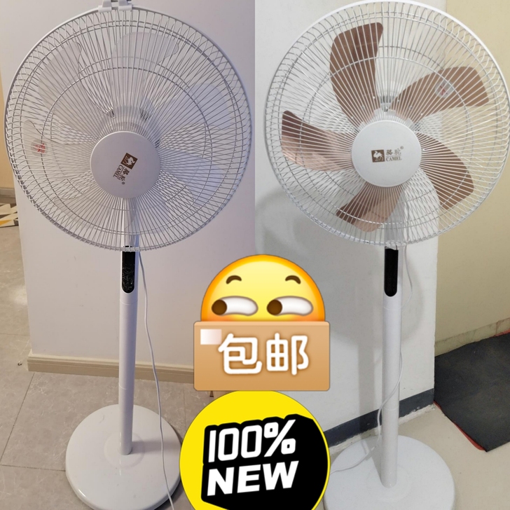 超市倒闭，品牌落地扇电风扇全部处理！骆驼电...