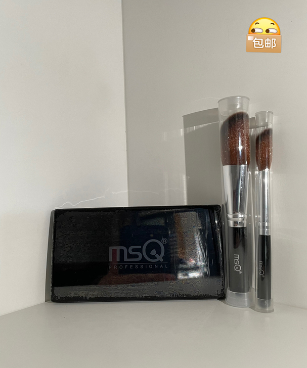 MSQ/魅丝蔻 双色高光阴影修容粉（送 鼻...
