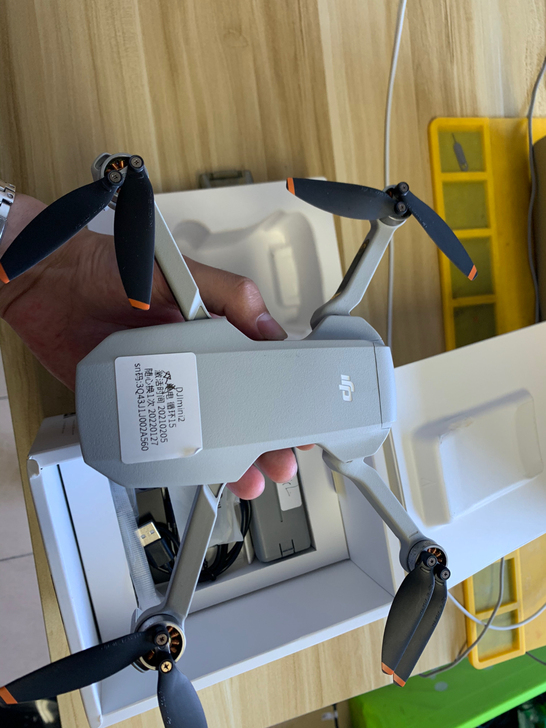 DJI大疆mini2 双电 电池循环15次...