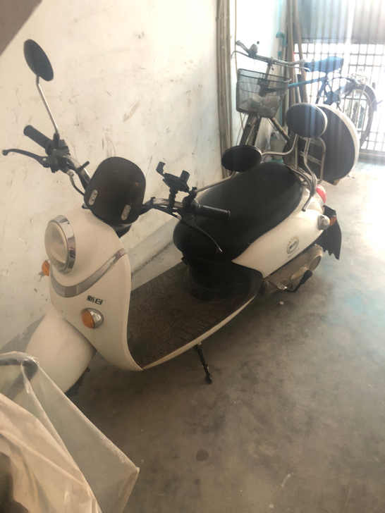 新日电动车丽曼电动轻便摩托车60V大功率长...