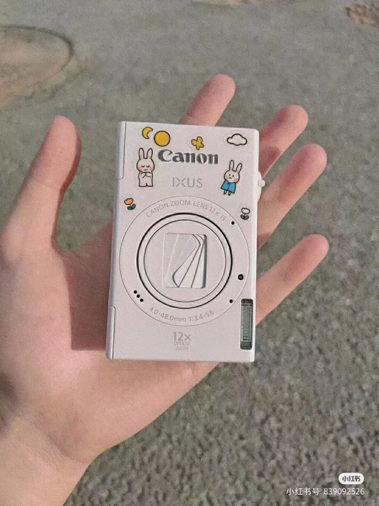 奶白色豆腐块佳能ixus510hs