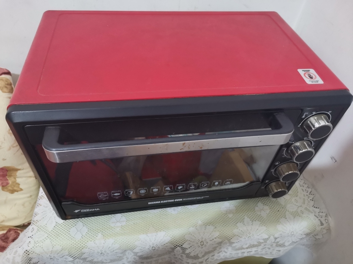 得到一台新烤箱，家里放不下两台，所以想把这...
