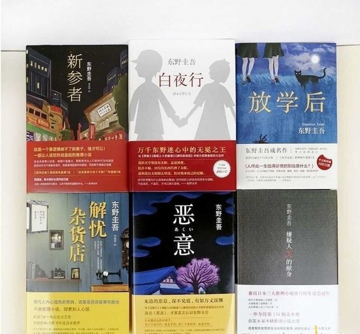 东野圭吾小说白夜行恶意解忧杂货店嫌疑人x的...