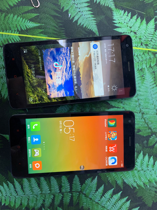 红米2A手机两个，配置看图。100打包带走。