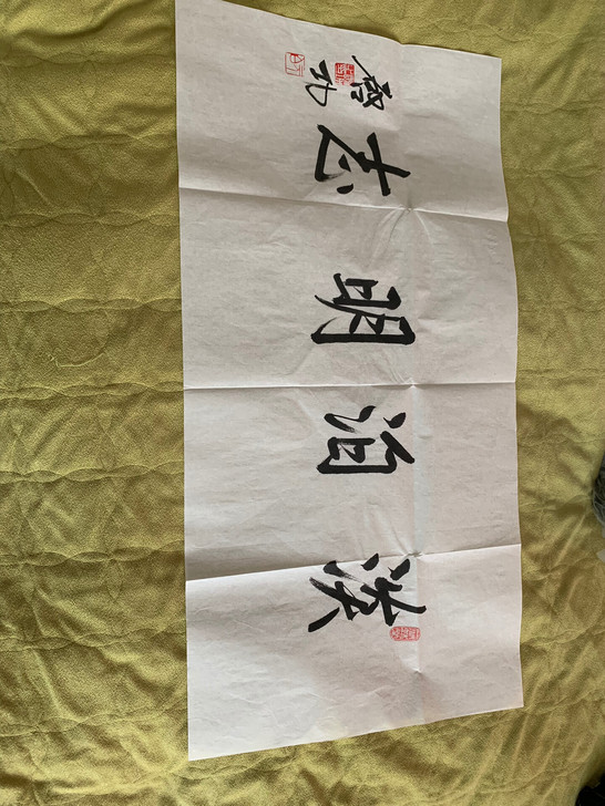 #临启功书法##临莫言书法#