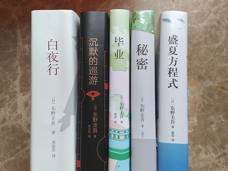 东野圭吾 白夜行 沉默的巡游 盛夏方程式 ...