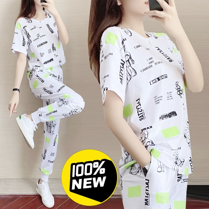【特价】两件套 运动套装女夏2021年新款...
