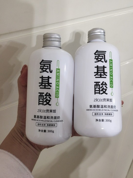 氨基酸除螨虫洗面奶美白控油祛痘黑头深层清洁...