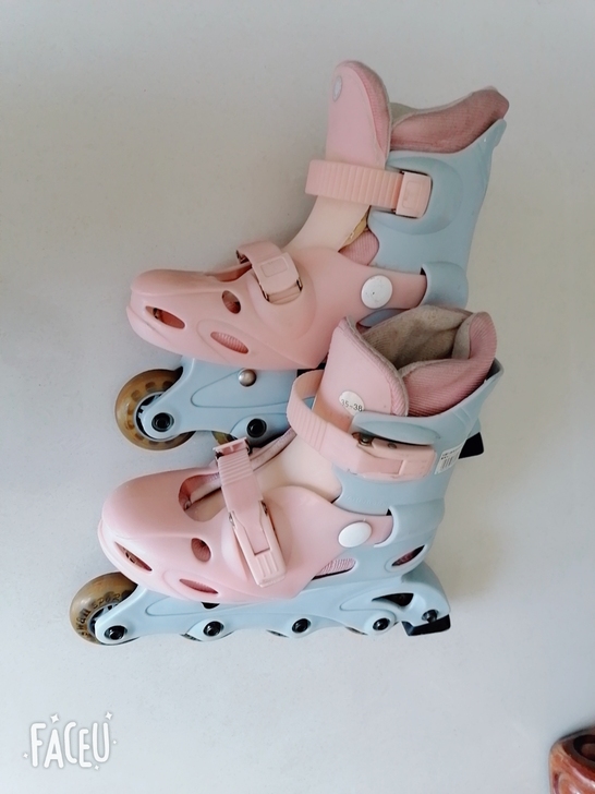 直排轮旱冰鞋！约八成新，35##amp；m...