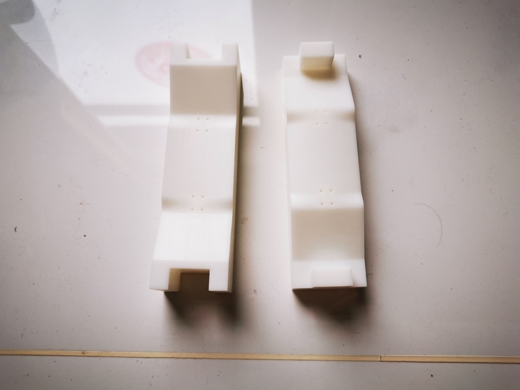 手指滑板模具，光敏树脂高精度打印，几乎全新