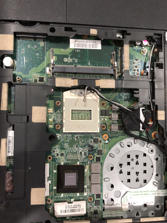 神舟k660D报废主板一个，显卡是gtx8...