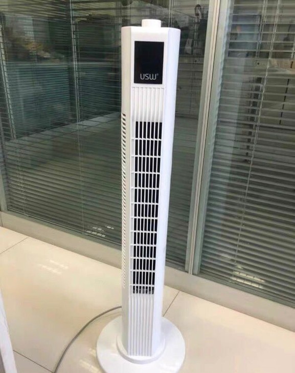 （全新未拆）无叶塔扇电风扇家用落地扇摇头定...