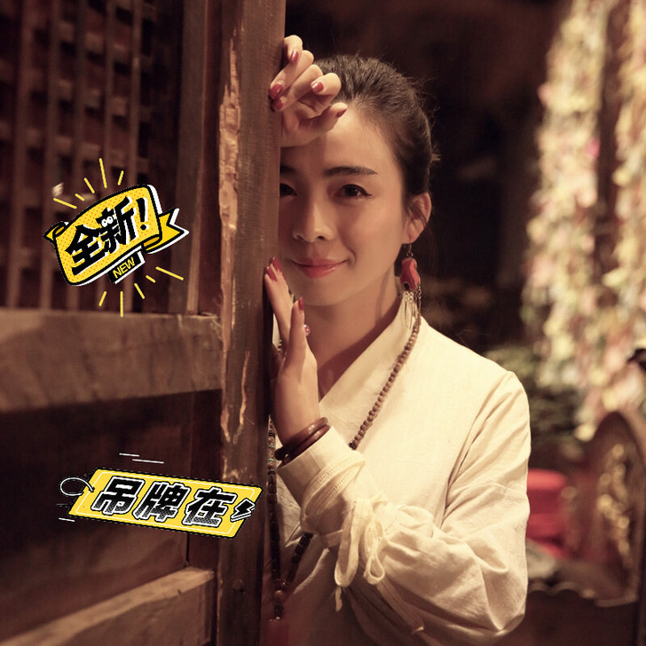 汉服女夏中国风古装正品棉麻长裙百搭日常复古...