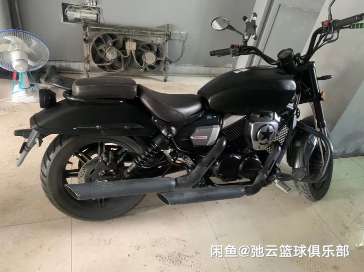 龙嘉V途 巡航太子机车 二手摩托车 国产哈...
