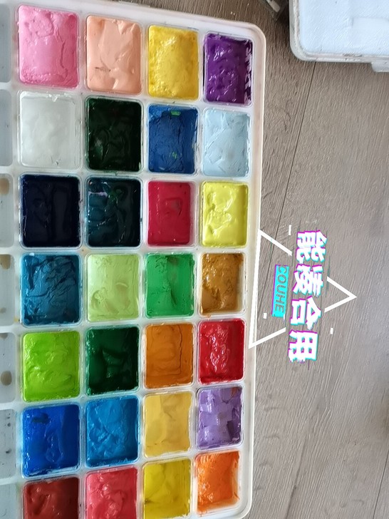状元水粉颜料 42色