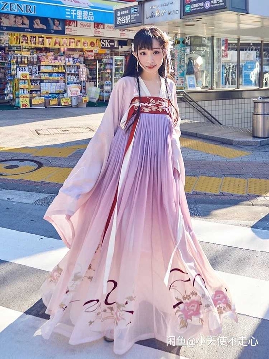 【正版汉服出租】十三余牡丹国色粉色花神祭全...