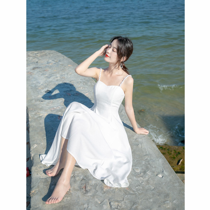 2020夏季新款礼服裙子平时可穿仙女超仙森...